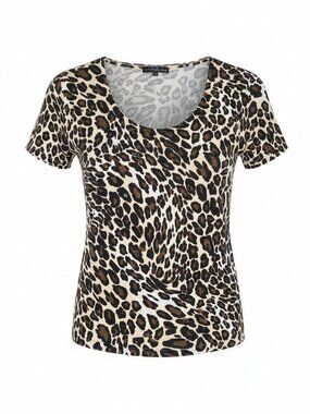 Pierri New York Women's Short Sleeve knit Top - Sequins - Medium